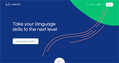 Desktop Screenshot of lingvist.com